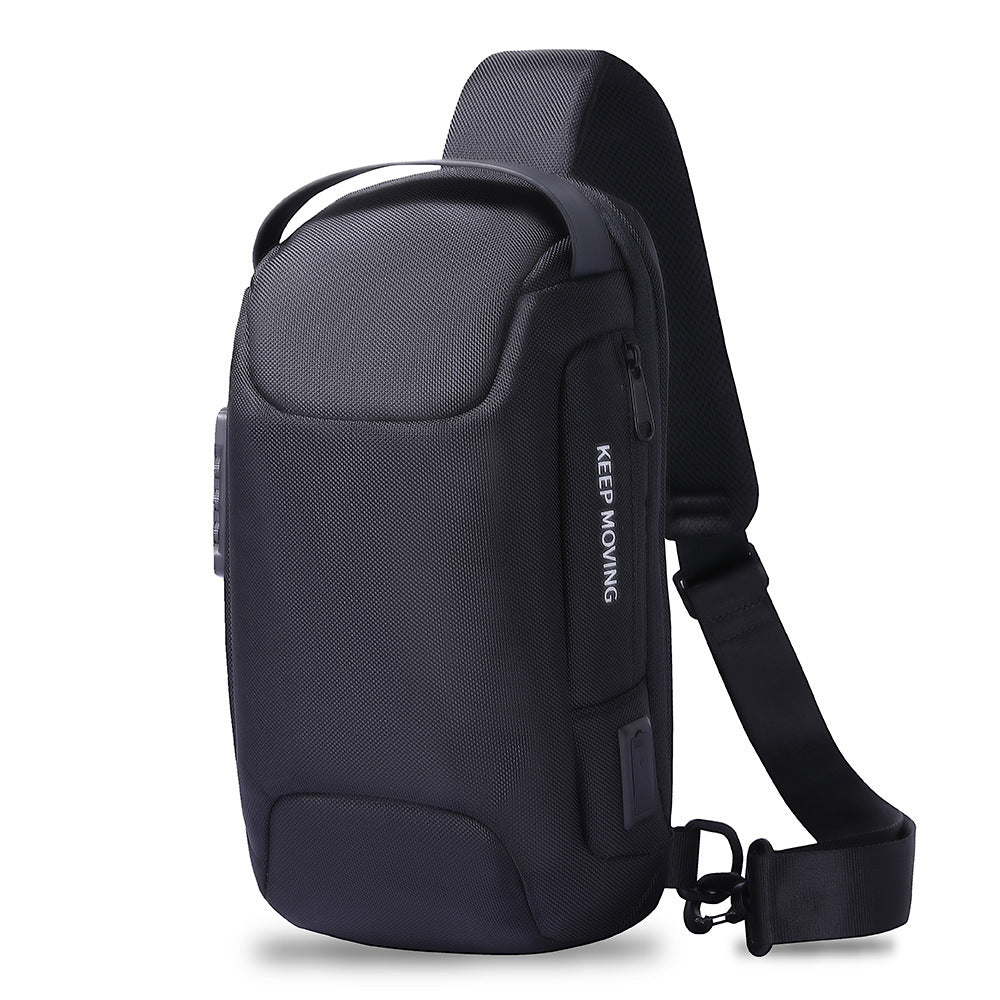 Anti-Theft Oxford Crossbody Bag – Street Chic, Secure & Stylish