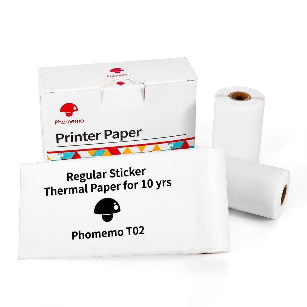 Portable Mini Thermal Printer – Wireless Pocket Photo & Sticker Label Printer