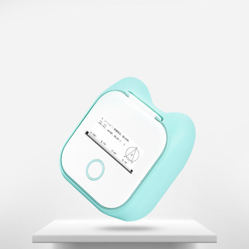 Portable Mini Thermal Printer – Wireless Pocket Photo & Sticker Label Printer