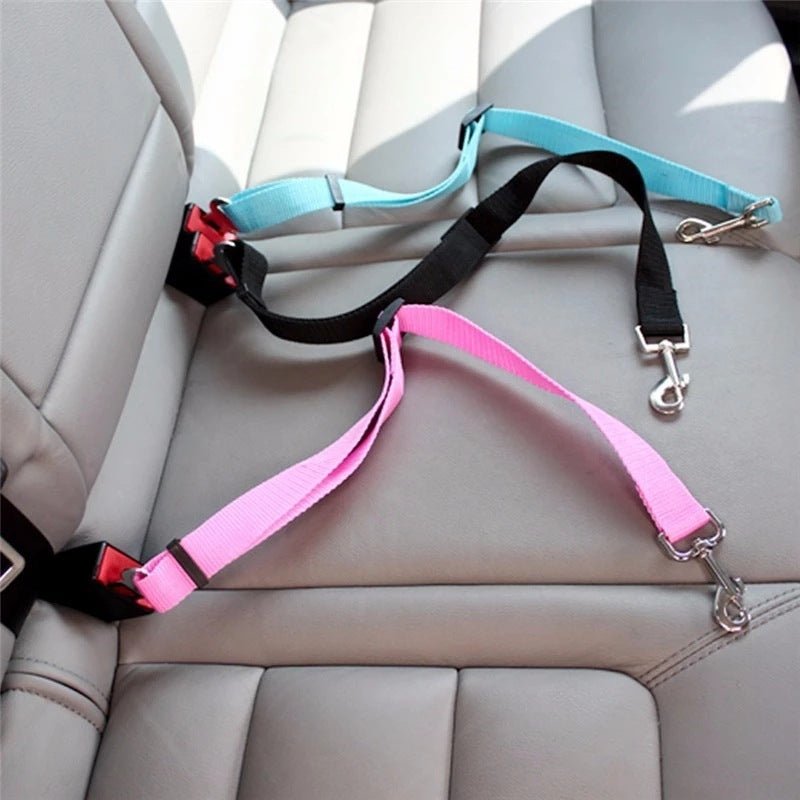 Adjustable Pet Cat Dog Car Seat Belt Pet Seat Vehicle - Treasure Mementos