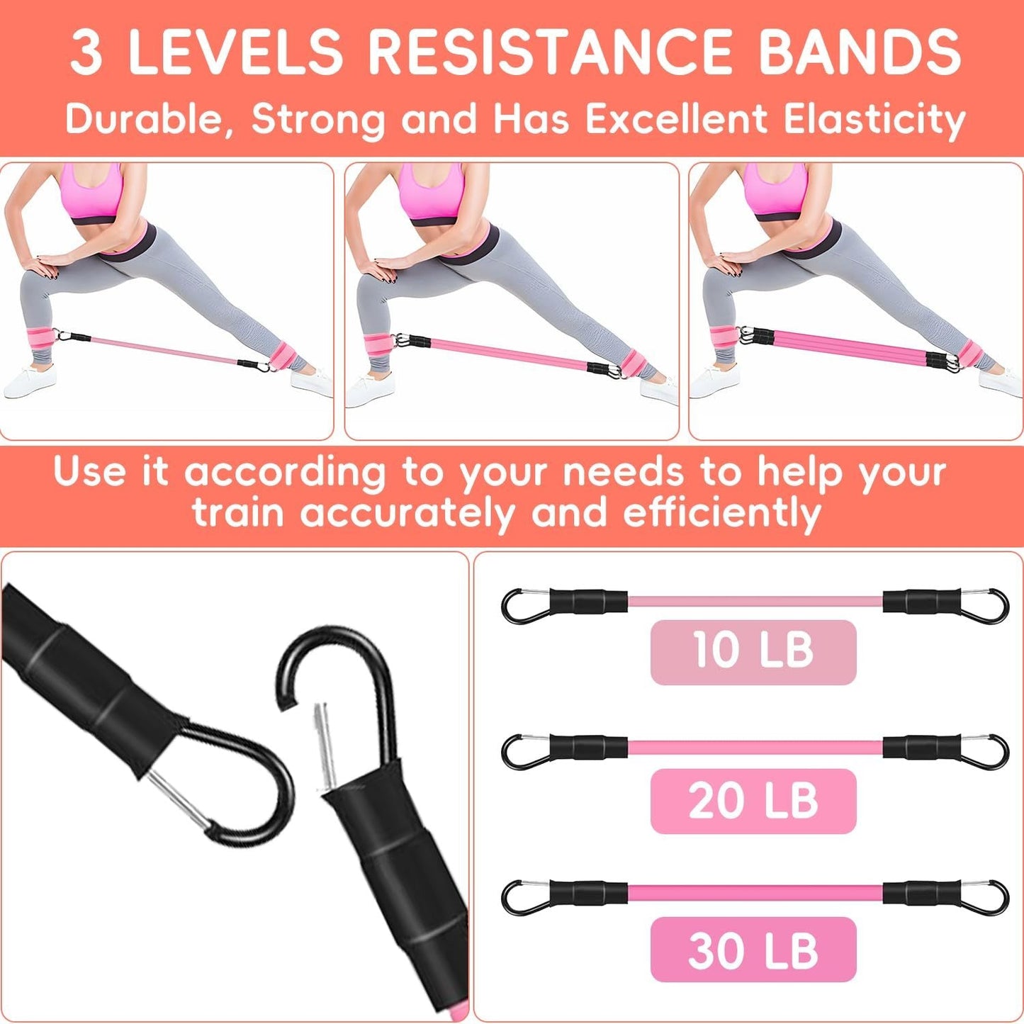 Ankle Resistance Band With Straps - Treasure Mementos