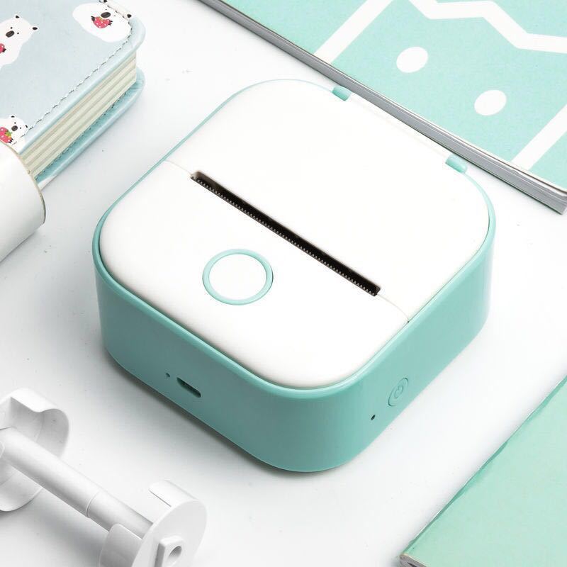 Portable Mini Thermal Printer – Wireless Pocket Photo & Sticker Label Printer