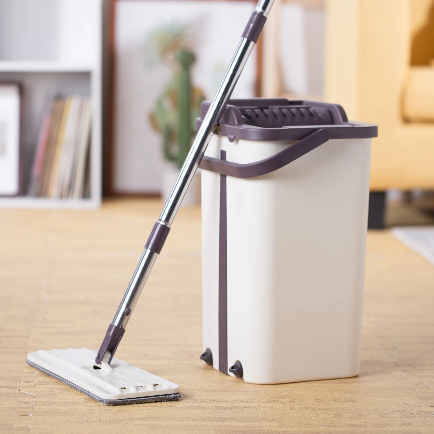 Hands - Free Flat Mop & Bucket Set - Treasure Mementos