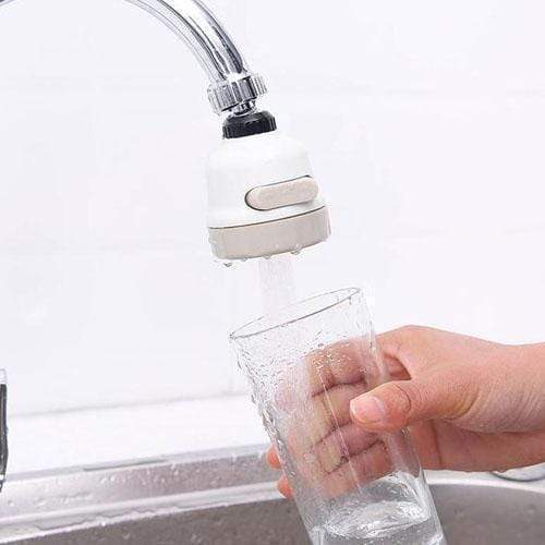 3-Mode Water-Saving Faucet Aerator – Adjustable Kitchen & Bathroom Tap