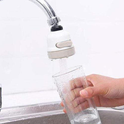 3-Mode Water-Saving Faucet Aerator – Adjustable Kitchen & Bathroom Tap