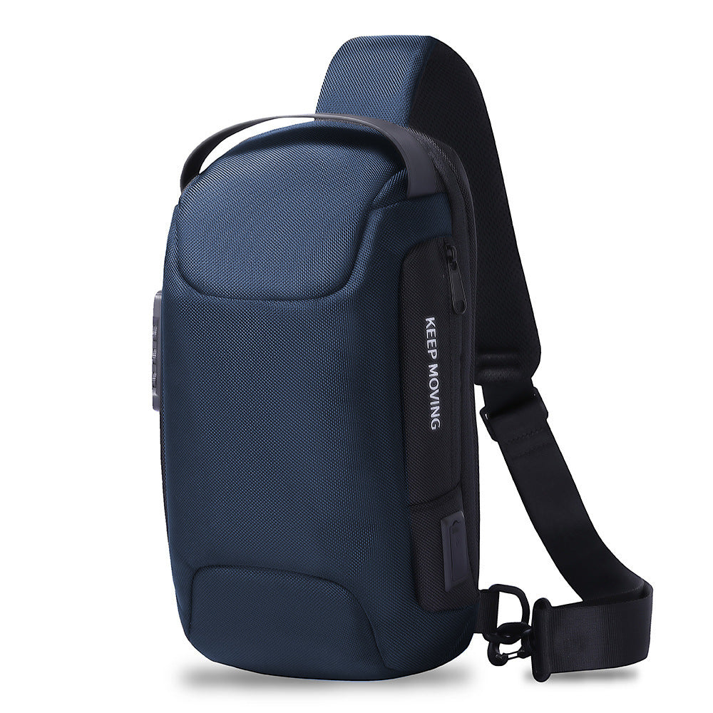 Anti-Theft Oxford Crossbody Bag – Street Chic, Secure & Stylish