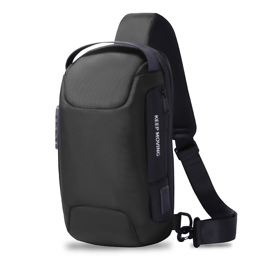 Anti-Theft Oxford Crossbody Bag – Street Chic, Secure & Stylish