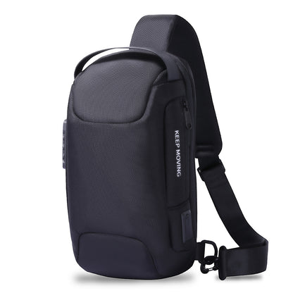 Anti-Theft Oxford Crossbody Bag – Street Chic, Secure & Stylish