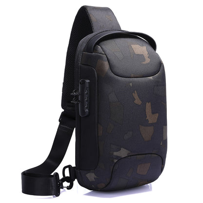 Anti-Theft Oxford Crossbody Bag – Street Chic, Secure & Stylish