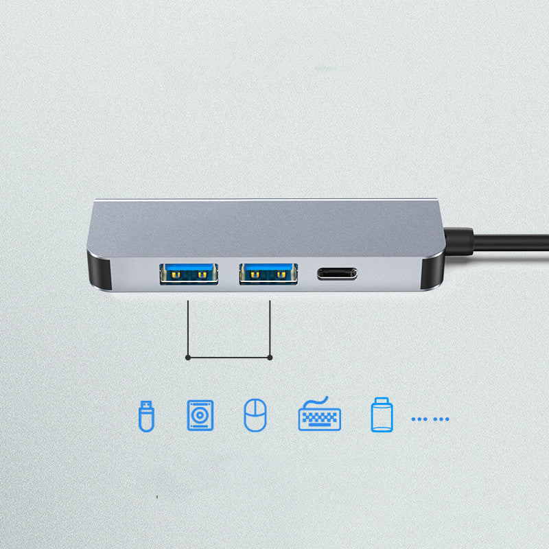 New Type-C Docking Station USB C Four In One Hub 4K