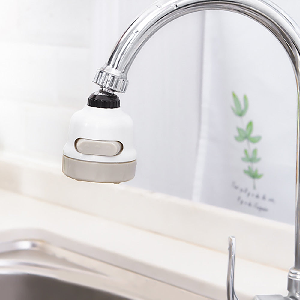 3-Mode Water-Saving Faucet Aerator – Adjustable Kitchen & Bathroom Tap