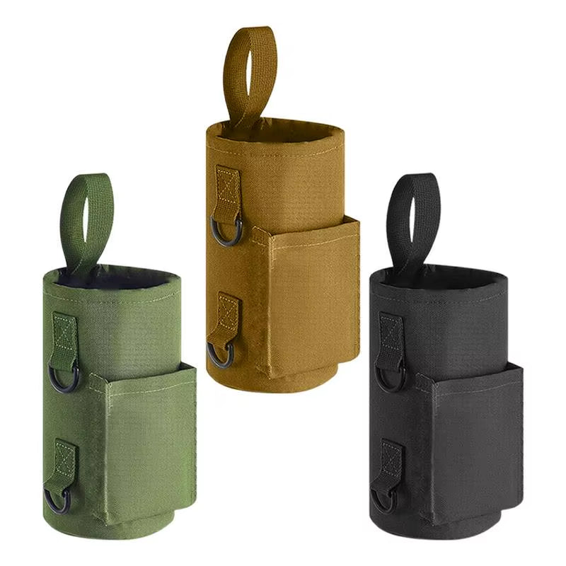 Magnetic Gym Water Bottle Carrier Sling Bag - Non-Slip Portable Holder for Gym Accessories