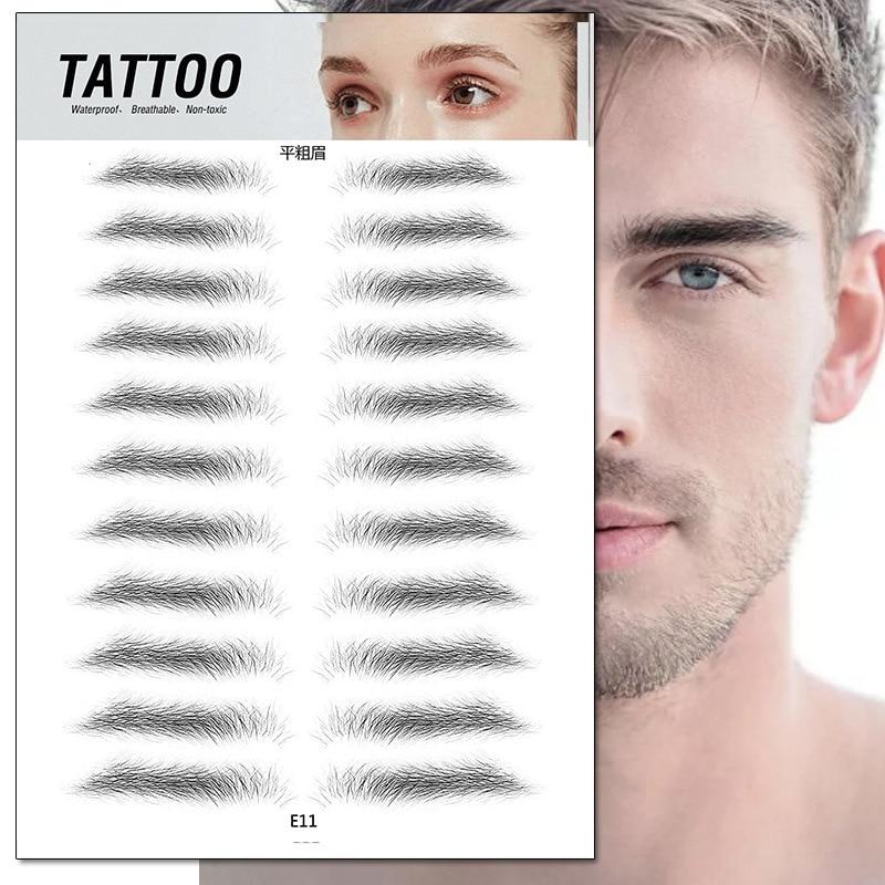 4D Waterproof Eyebrow Tattoo Stickers - Treasure Mementos