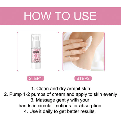 Brightening Underarm Cream – Fade Dark Spots on Armpits, Elbows & Joints