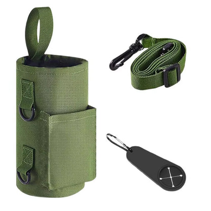 Magnetic Gym Water Bottle Carrier Sling Bag - Non-Slip Portable Holder for Gym Accessories