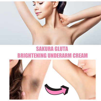 Brightening Underarm Cream – Fade Dark Spots on Armpits, Elbows & Joints