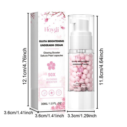 Brightening Underarm Cream – Fade Dark Spots on Armpits, Elbows & Joints