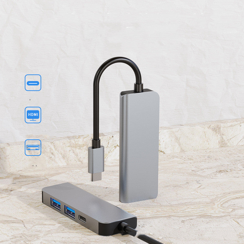 New Type-C Docking Station USB C Four In One Hub 4K