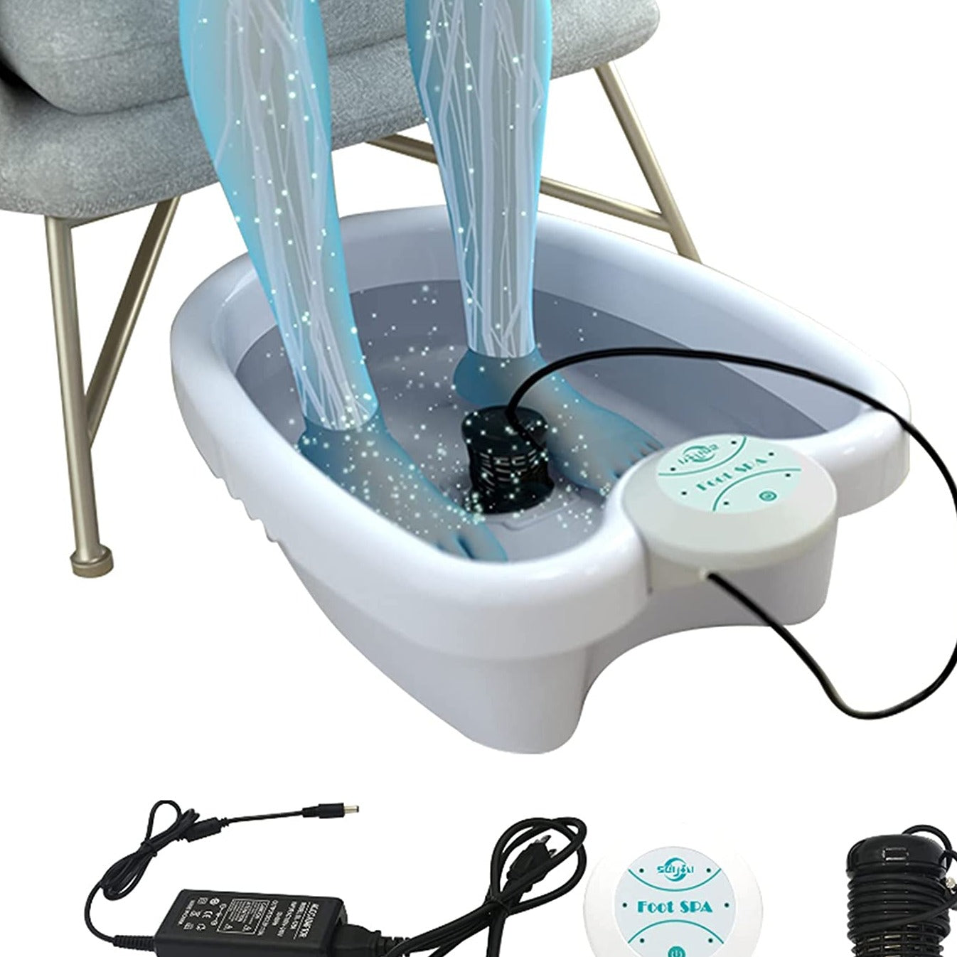Ionic Detox Foot Spa – Portable Cleanse & Relaxation Machine