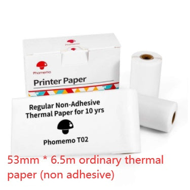 Portable Mini Thermal Printer – Wireless Pocket Photo & Sticker Label Printer