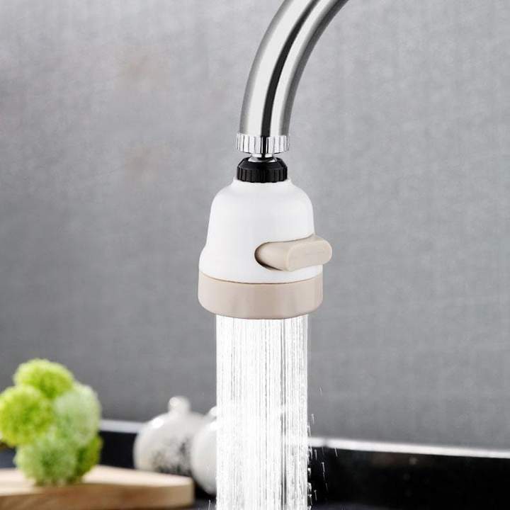 3-Mode Water-Saving Faucet Aerator – Adjustable Kitchen & Bathroom Tap