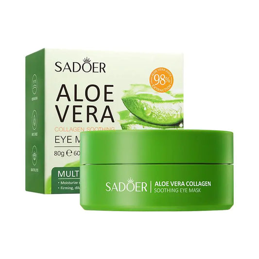 AKSII Aloe Eye Revive Patches – 60pcs Hydrating & Anti-Wrinkle Under Eye Pads