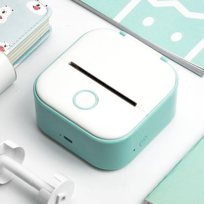 Portable Mini Thermal Printer – Wireless Pocket Photo & Sticker Label Printer
