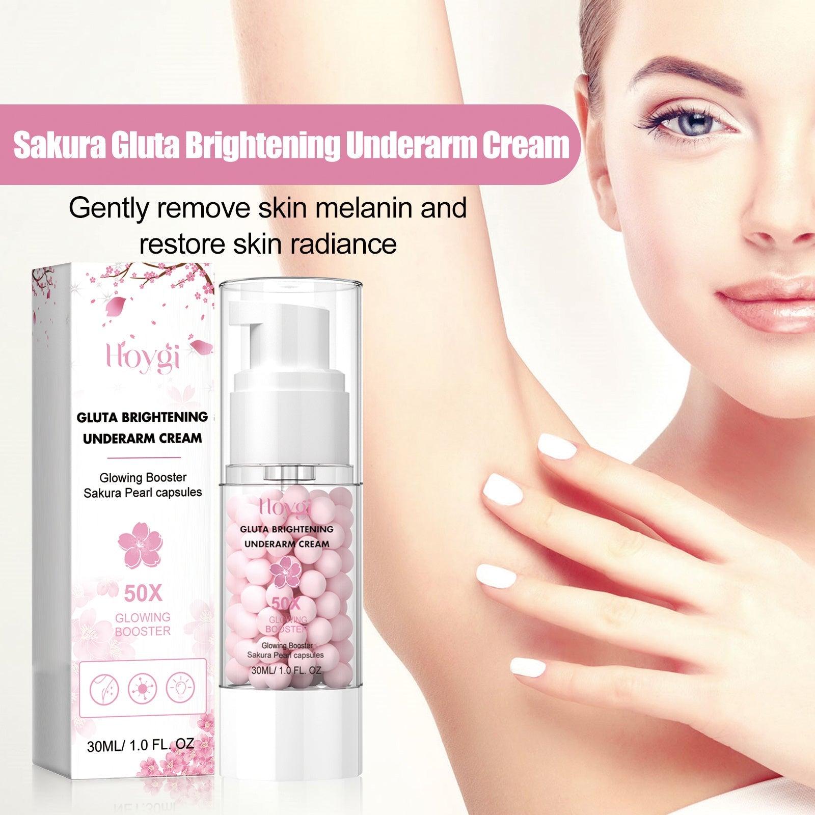 Brightening Underarm Cream – Fade Dark Spots on Armpits, Elbows & Joints - Treasure Mementos