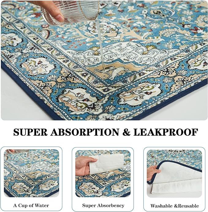 2 Pack Reusable Puppy Pads Super Absorbent Leakproof Dog Training Pads