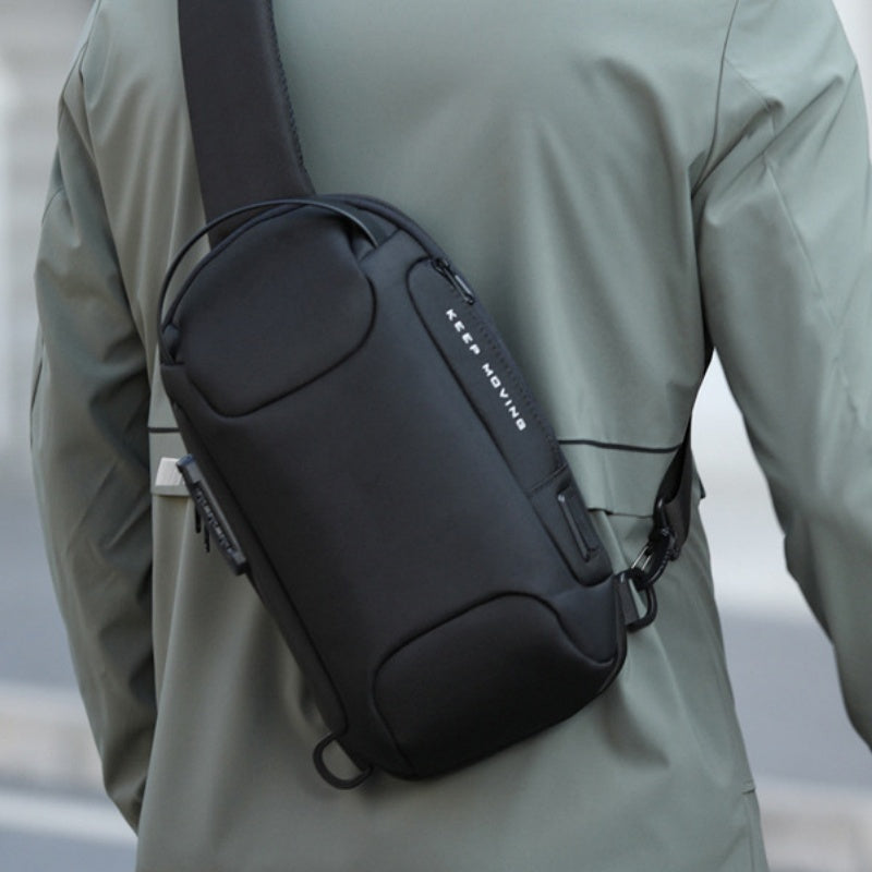 Anti-Theft Oxford Crossbody Bag – Street Chic, Secure & Stylish