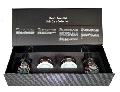 Men’s Skincare Set – 4-Step Face Care Routine