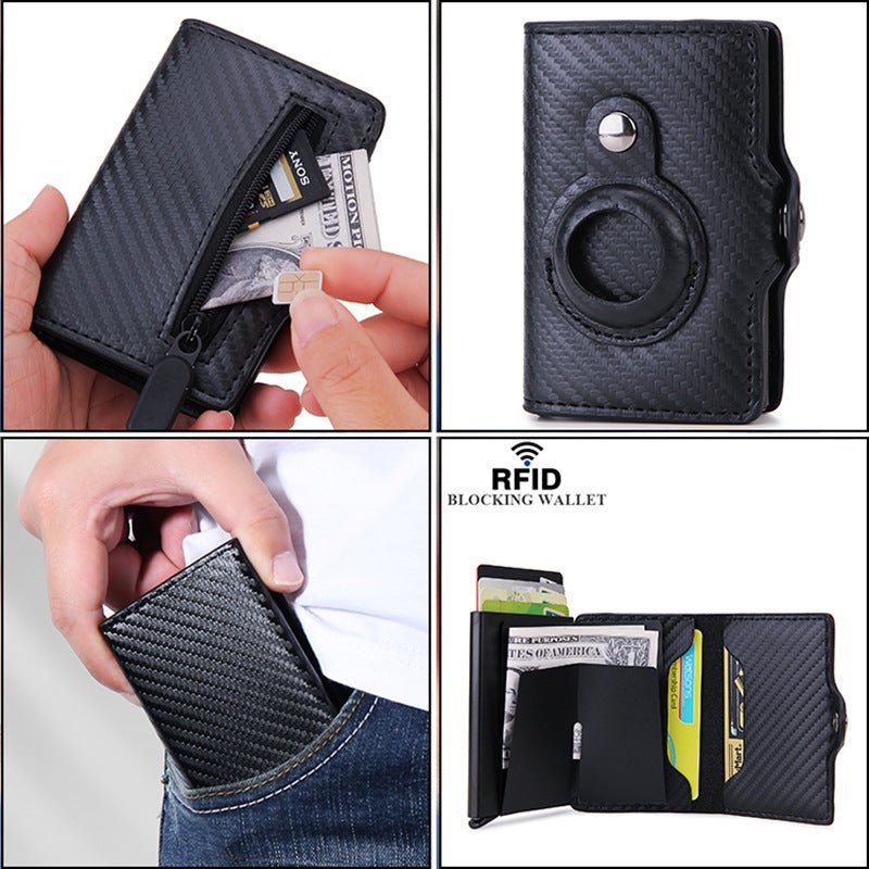 Multifunctional Card Holder Airtag Card Holder - Treasure Mementos