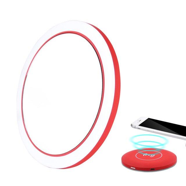 Rechargeable LED Handheld Makeup Mirror – Portable Beauty Light - Treasure Mementos