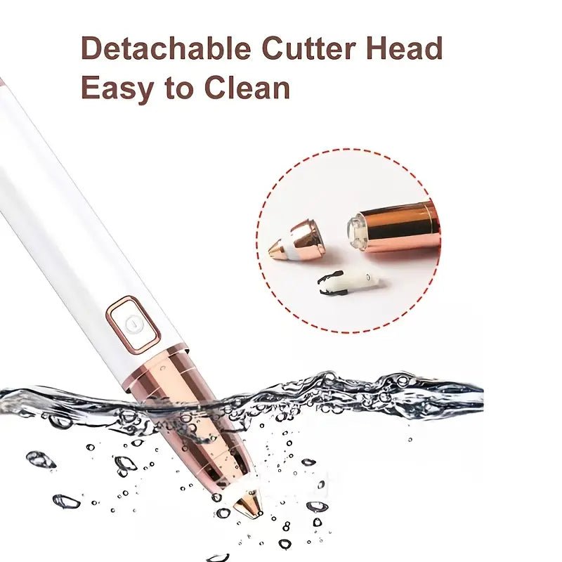 Rechargeable Painless Eyebrow Hair Remover Tool - Treasure Mementos